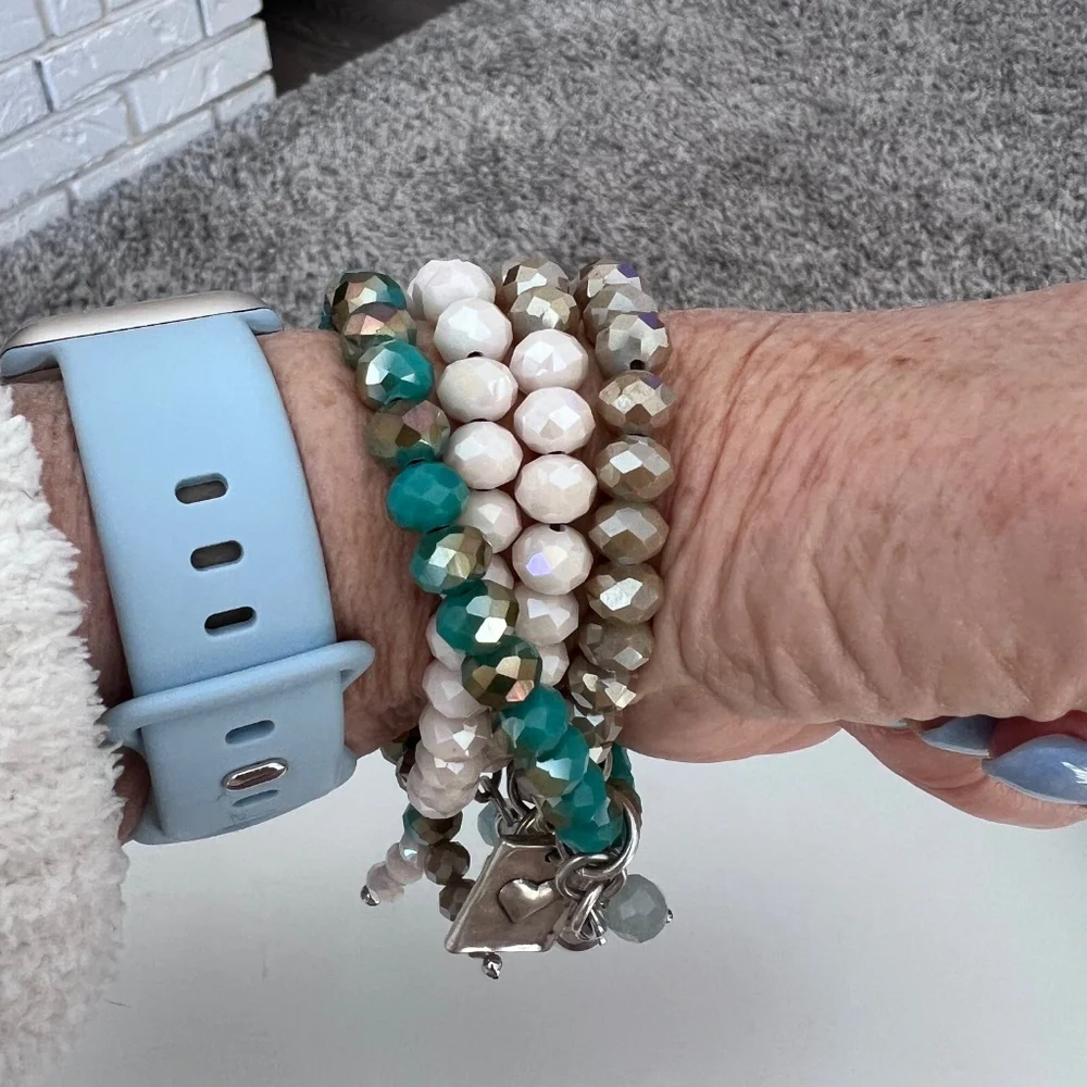Katia Designs Boho Wrap Bracelet Sparkling Tricolor - Picture 4 of 5